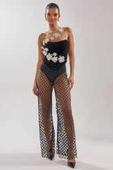 CELINE STUD MESH PANT