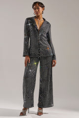 DONT STARE TOO HARD RHINESTONE TROUSER