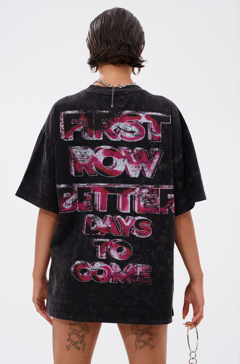 CYBERTRONICS OVERSIZED GRAPHIC TEE