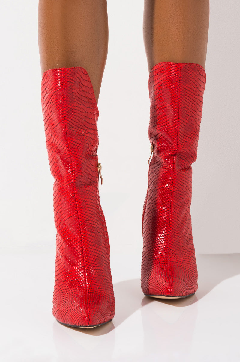 AZALEA WANG LIVE TO DIE ANOTHER DAY STILETTO HEEL BOOTIE