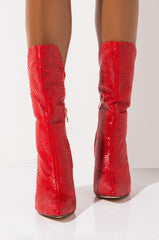 AZALEA WANG LIVE TO DIE ANOTHER DAY STILETTO HEEL BOOTIE