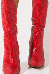 AZALEA WANG LIVE TO DIE ANOTHER DAY STILETTO HEEL BOOTIE
