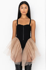 BEEN THAT GIRL TULLE MINI DRESS
