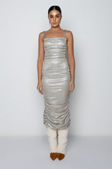 BEING FAB IS EASY FOR ME MIDI DRESS