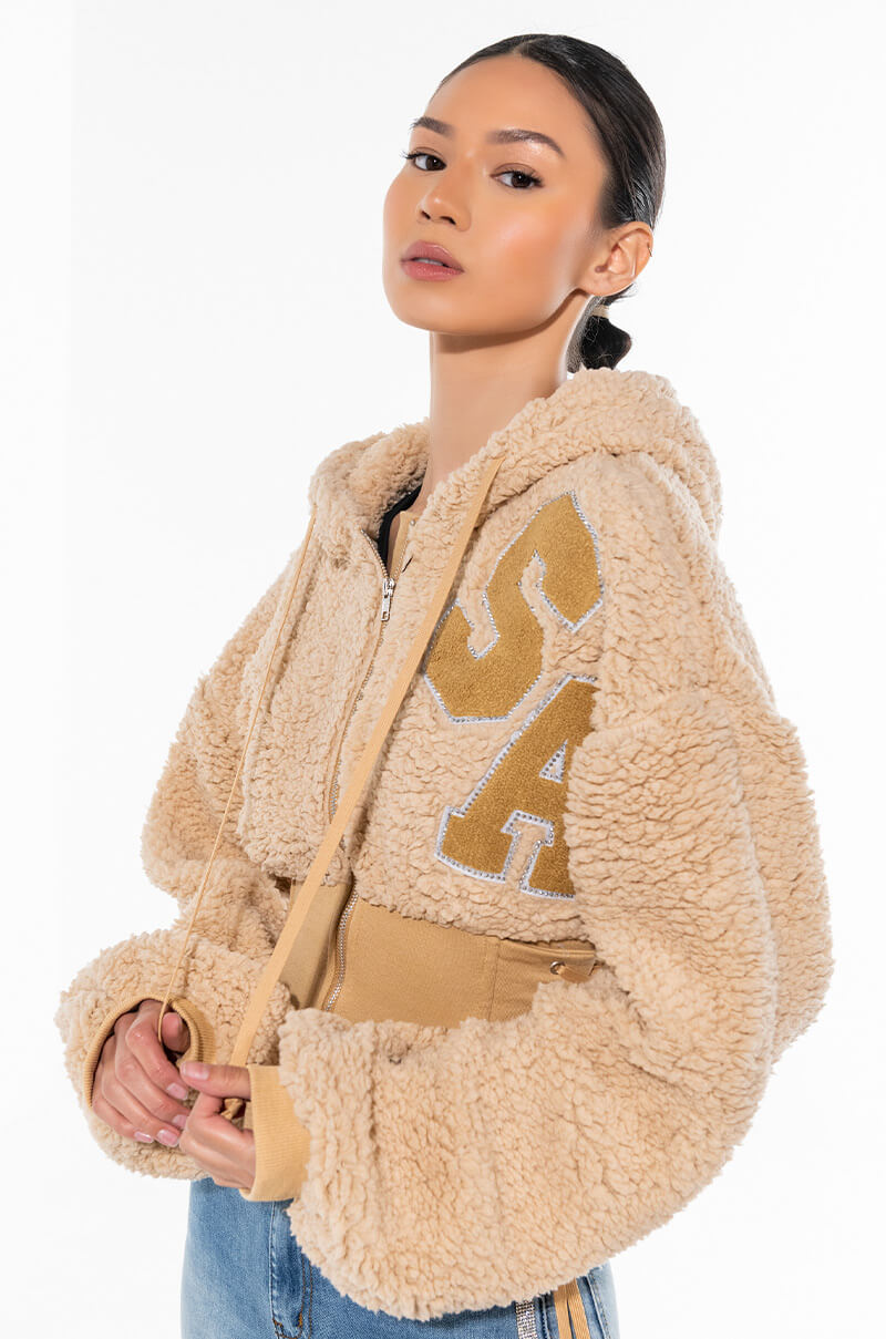 BELLA CORSETTED HOODIE