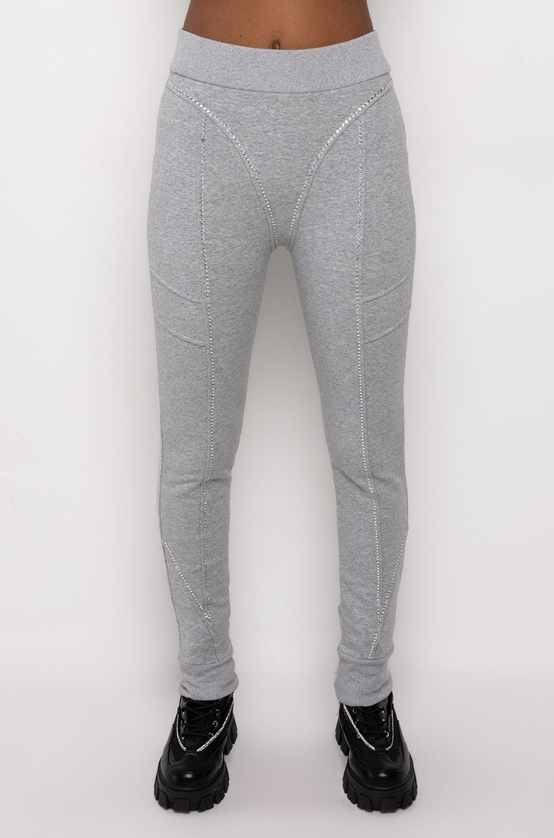 BODYLINES RHINESTONE SWEATPANT