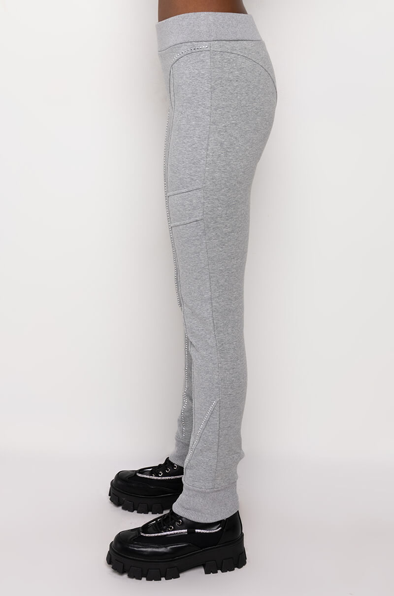 BODYLINES RHINESTONE SWEATPANT