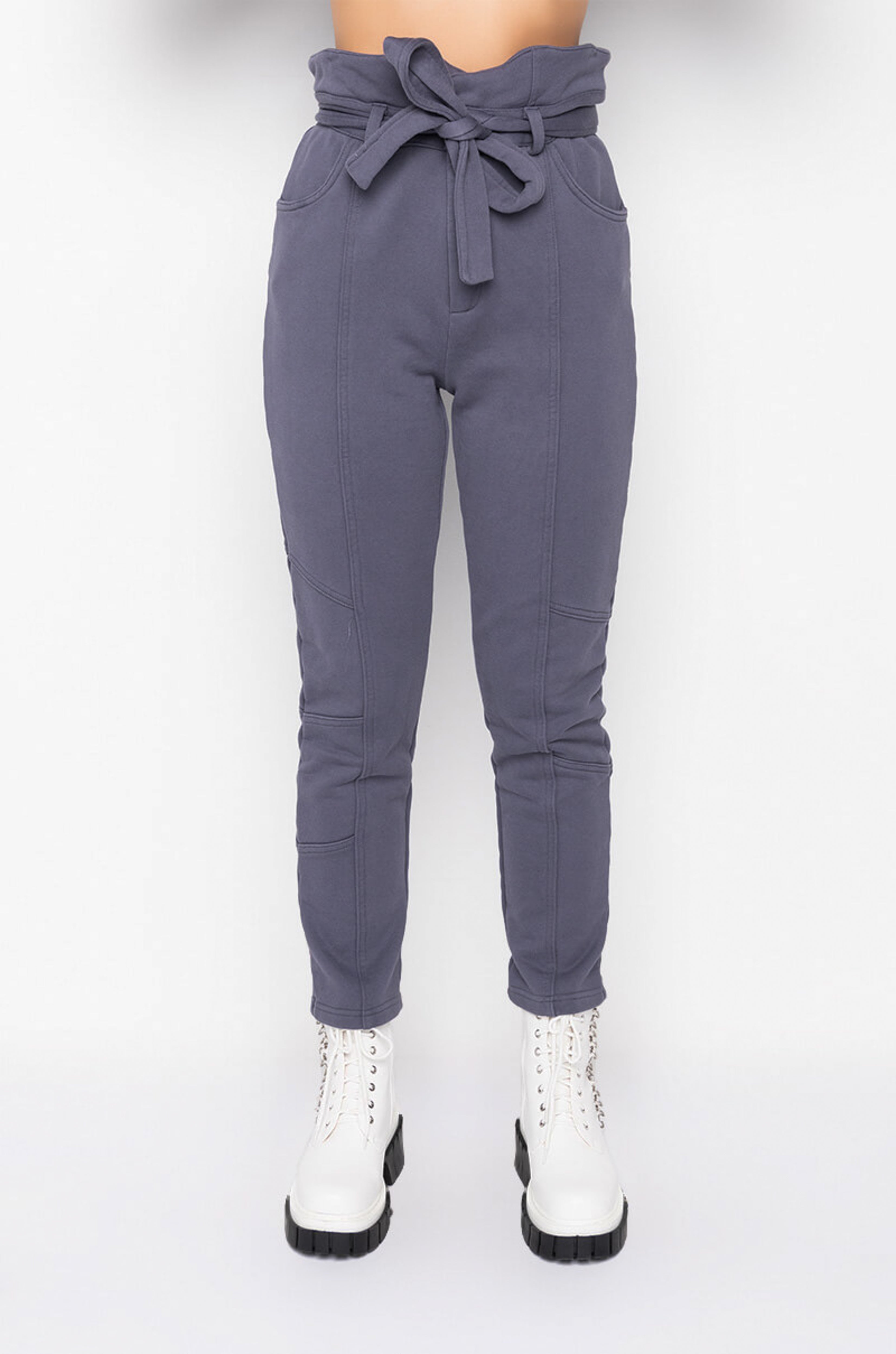 BONSOIR HIGH WASIT SKINNY SWEATPANT