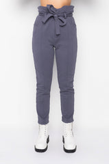 BONSOIR HIGH WASIT SKINNY SWEATPANT