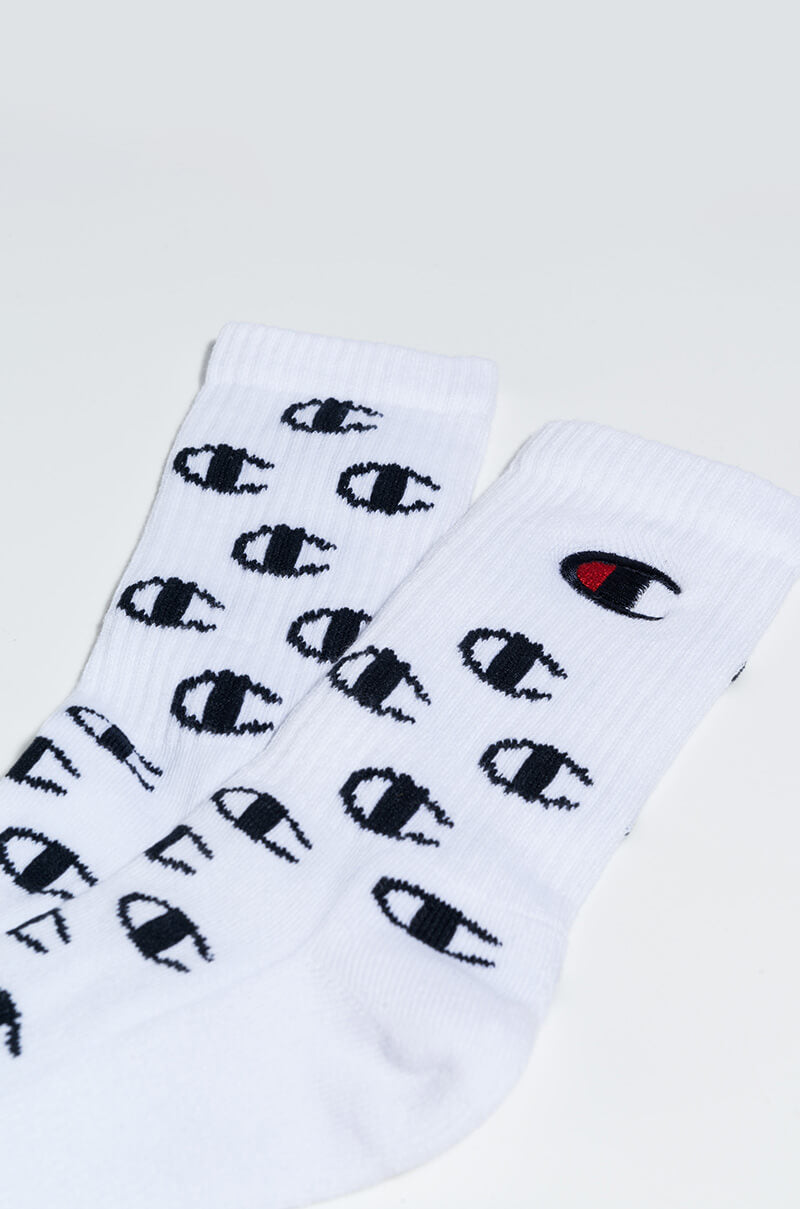 CHAMPION P1 ALL OVER C CREW WITH EMBROIDERY