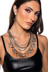 CROSS MY HEART NECKLACE