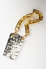 CRUSHED MIRROR IPHONE 12 PRO CASE WITH CHAIN