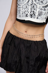 DAINTY BLING BELLY CHAIN