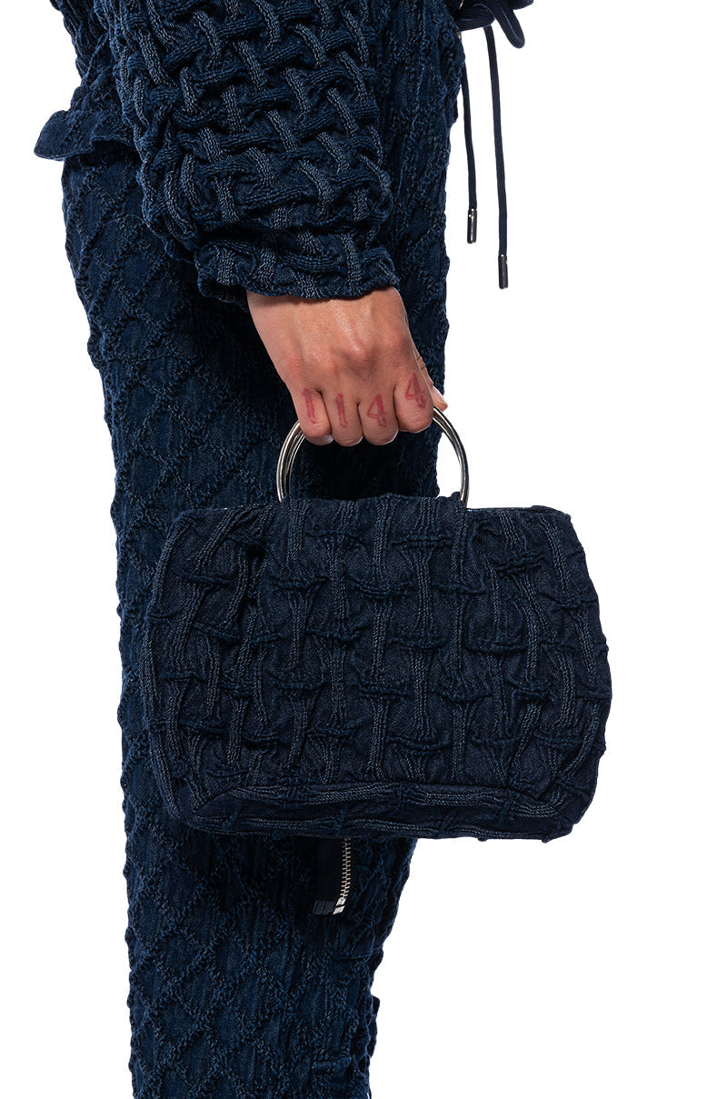 DEJA VU WOVEN PURSE