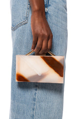DEVOTED PVC BOX CLUTCH