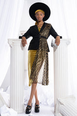 DIP IT LOW SEQUIN HYBRID BLAZER