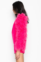 DO THINGS MY OWN WAY FASHION ROMPER DARK PINK